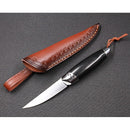 Faca Czarina Luxo Esportiva 21cm + Bainha Couro