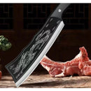 Faca de Chef Cutelo Dragão Aço Inoxidável 30cm Profissional