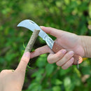 Canivete Graft Poda Enxertia Inox Cabo Madeira