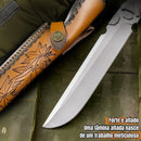 Faca Espírito Shaman Lâmina Bruta Aço M390