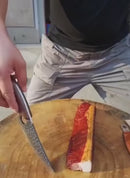 Faca Serra Nevada Churrasco Luxo Fulltang + Bainha